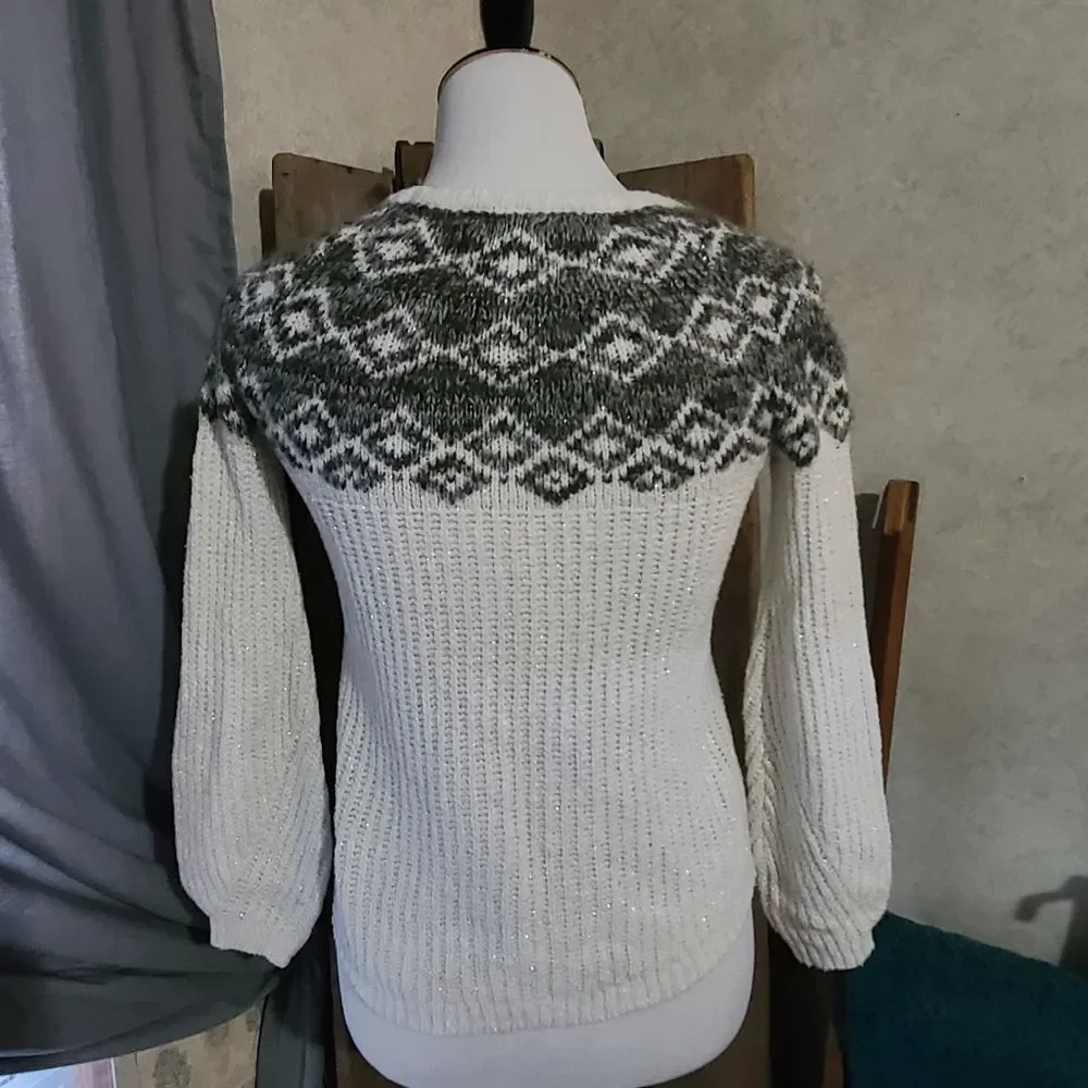 Justice sparkle sweater